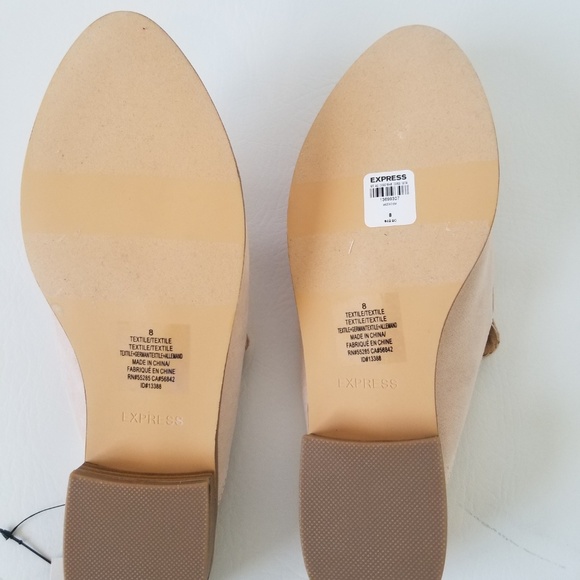 Express studded women slide on loafers Sz8 - Picture 3 of 3